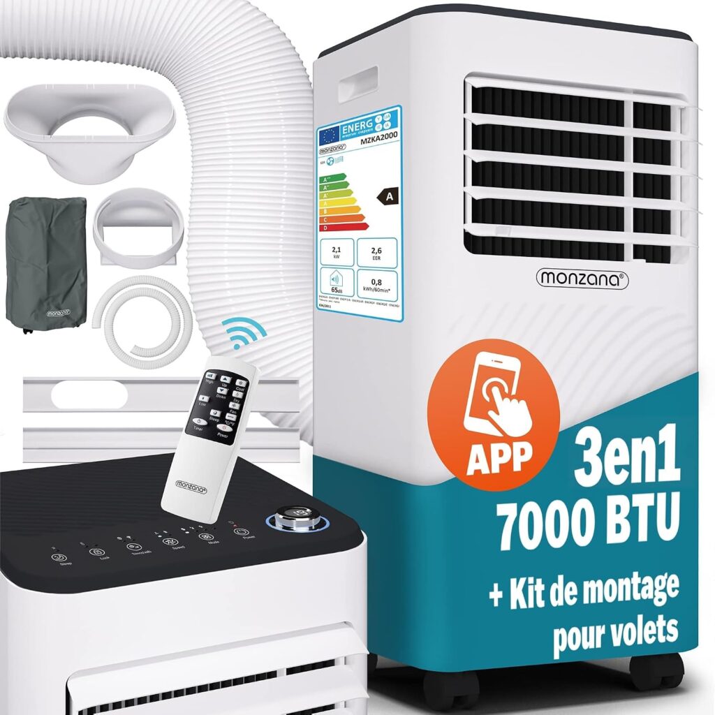 Ce climatiseur portable pourrait transformer vos étés ☀️ en oasis de fraîcheur, mais attention à cette astuce cachée ! ❄️